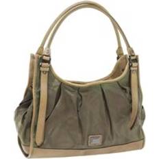 Burberry Handbags Burberry Preloved Pleated Shoulder Bag - Khaki
