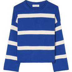 Marc O'Polo Striped Boat Neck Top - Noir