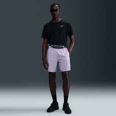 Men - Purple Trousers & Shorts Nike Challenger Men's Dri-FIT Brief-Lined Running Shorts - Purple