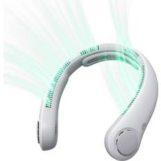 Neck Fans Jisulife Portable Neck Fan Gray