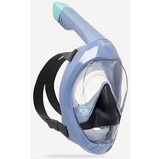 Full-Face Snorkeling Masks Snorkel Sets Subea Decathlon Snorkelling Mask Easybreath Blue 900 M/L
