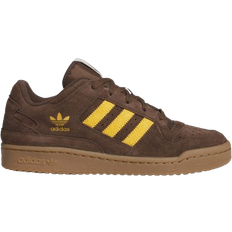 adidas Forum Low CL Shoes - Brown/Preloved Yellow/Gum