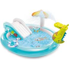 Fishes Paddling Pool Intex Gator Inflatable Pool Play Center