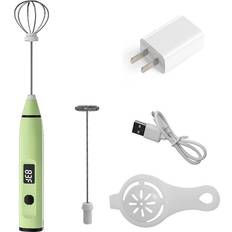 Tomtop Jms Electric Egg Beater Milk Frother Amazon Black