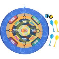 Tischspiele Lecheng Klett-Dartscheibe & Frisbee 2in1