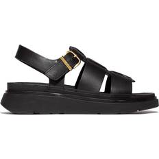 Fitflop Black Sandals Fitflop Gen-FF Leather Fisherman Sandals - Black