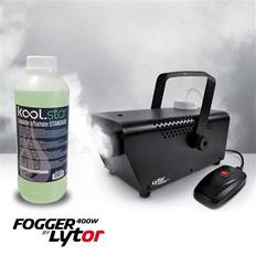 Machines de Fête Machine À Fumée Pocket 400W Avec Étrier Télécommande Filaire