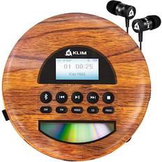 Klim Nomad Wood Lecteur CD Portable Bluetooth