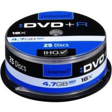 Optisk lagring Intenso Dvd+r Intenso 16x 4.7 GB 25 Stk