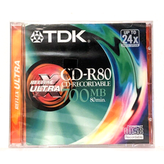 TDK CD-R 80 Reflex Ultra Data 24x Disc Sealed