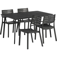 Havebord og 4 stole Metalea havebord Metalina Havemøbelsæt, 1 borde inkl. 4 stole
