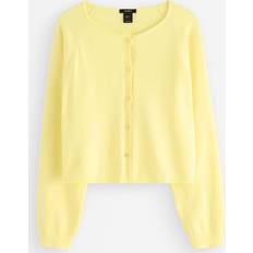 Gula Koftor Lindex Finstickad Cardigan