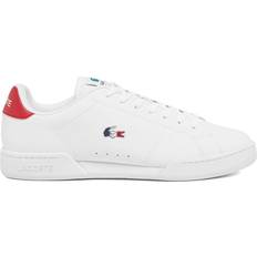 Lacoste Carnaby Cup Sneakers - White/Navy/Red