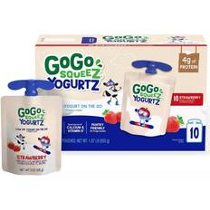 Yoghurts GoGo squeeZ Kids' YogurtZ Strawberry 30oz 3oz 10pcs