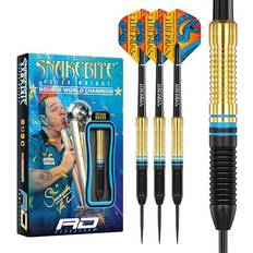 Red Dragon Peter Wright Snakebite Brass Darts Set 21 Grams