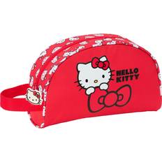 Hello Kitty Toilettasker & Kosmetiktasker Hello Kitty Ikonisk Rejse Vanity Case - Hvid/Rød