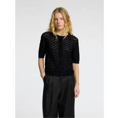Selected Femme Short Sleeved Knitted Cardigan