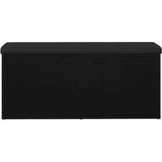 VidaXL Opbevaringsbænke vidaXL Sort Eg 100 x 40 x 45 cm Opbevaringsbænk 102x45cm