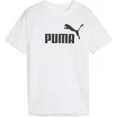 Bruna Överdelar Barnkläder Puma Essential No. 1 Logo Tee - White