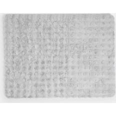 Faux fur rug OHS Faux Fur Bubble Rug 120 x 170 cm Silver 120x170cm