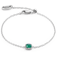 Green Bracelets Coeur de Lion Birthstone Mai Armband - Green Agate