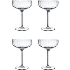 Villeroy & Boch Champagne Glasses Villeroy & Boch Rose Garden Coupe 12 cl 4-pack Clear Champagne Glass