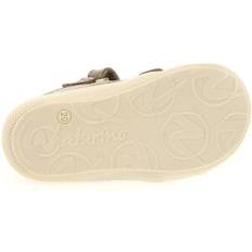 Kid's Puffy Calf Printed Sandals - Sand