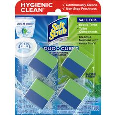 Tablets Bathroom Cleaners Soft Scrub Soft scrub tank toilet cleaner duo cubes alpine fresh 4 cubes