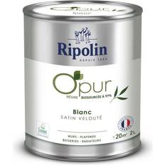 Målarfärg Ripolin Satin Finish Primerfärg 2L Vit Vit