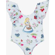 Monnalisa Girls Badeanzug - Blau