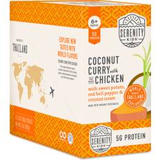 Serenity Kids Organic Baby Food Puree 6 Months Coconut Curry 6 Pouches