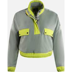 Parajumpers Jumpers Parajumpers Soraya Half Zip Crop Sweatshirt - Grey