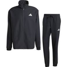Adidas Herr Kostymer adidas Woven 3-Stripes Tracksuit - Black
