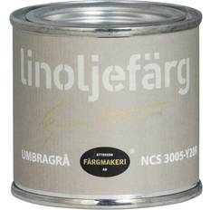 Ottosons Färgmakeri Linoljefärg 100 ml Umbragrå