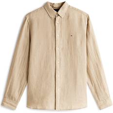 Tommy Hilfiger XXL Skjorter Tommy Hilfiger Pigment Dyed Solid Skjorte - Sand