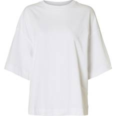 Selected Femme SLFColwoman 2/4 Oversized Tee NOOS - White