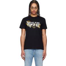 Tøj Versace Jeans Couture Logo T Shirt - Black