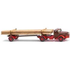 1:87 Modellsatser Wiking 039013 H0 Byggmodell Lastbil Henschel Transport av Långt Träslag