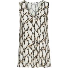Guld Linnen Lascana Tanktop Damen - Creme/Gold/Schwarz/Silber