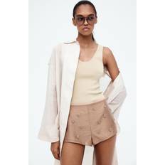 H&M Knitted Vest Top - Beige