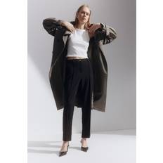 H&M Tapered Tailored Trousers - Black