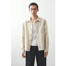 H&M Overshirt I Bomuldstwill Regular Fit - Beige
