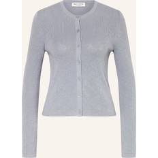 Dam - Linne Koftor Marc O'Polo Feinstrick Cardigan Slim - Blau