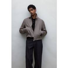 H&M Regular Fit Twill Jacket - Beige