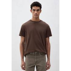 H&M Regular Fit Round-neck T-shirt - Brown