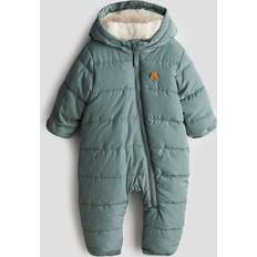 Green Snowsuits Children's Clothing H&M Pile-lined Snowsuit - Green
