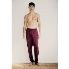 H&M Men Sleepwear H&M Regular Fit Pyjama Bottoms - Red