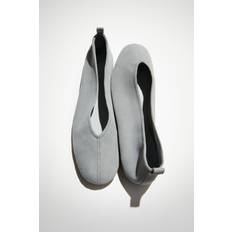 Turquoise - Women Low Shoes H&M Leather Ballet Pumps - Turquoise