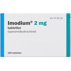 Imodium Håndkøbsmedicin 2 mg 100 stk Tablet