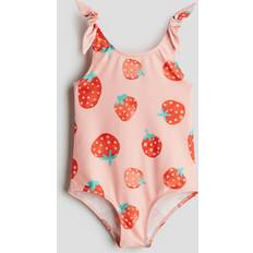 Swimwear H&M Girls Printed Swimsuit - Orange